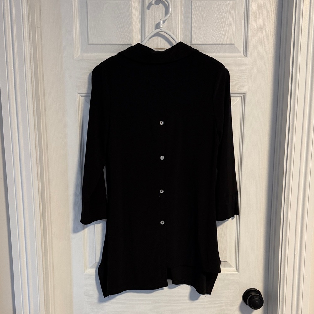 Joseph Ribkoff Button-Front Women's Top - Picture 3 of 4